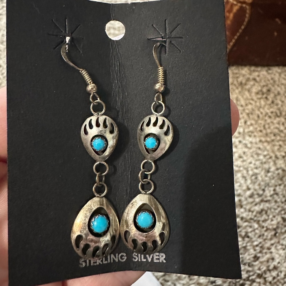 Turquoise earrings